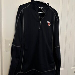 Cleveland Guardians Quarter-Zip Pullover with Logo